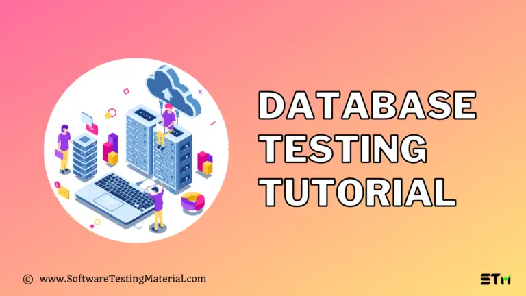 Database Testing Tutorial