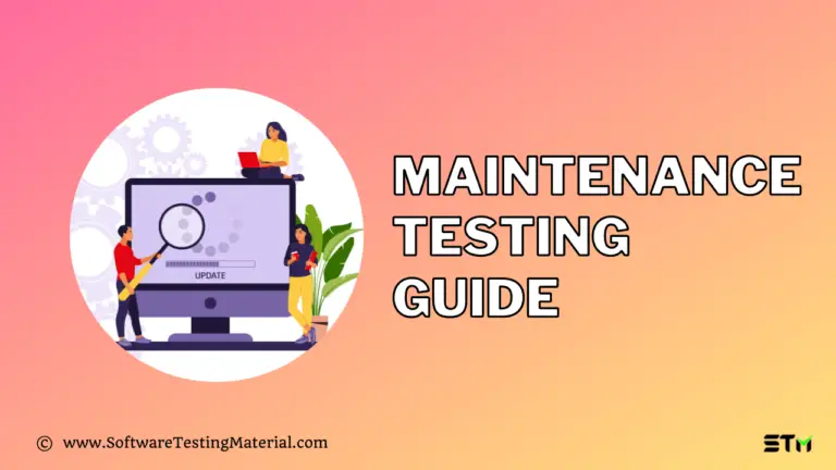 Maintenance Testing Guide | You Should Know