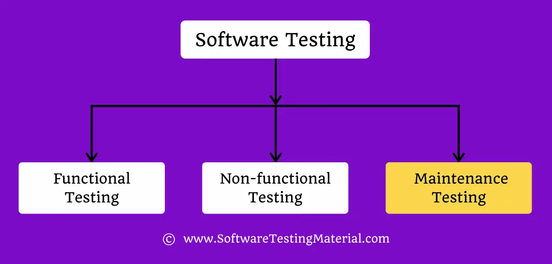 Maintenance Testing