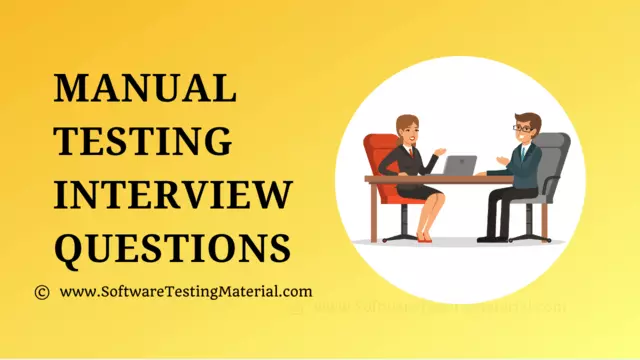 Manual Testing Interview Questions