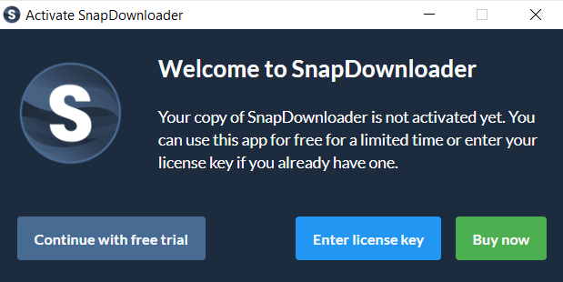 SnapDownloader YouTube Downloader