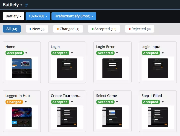 Screener IO Visual Testing Solution