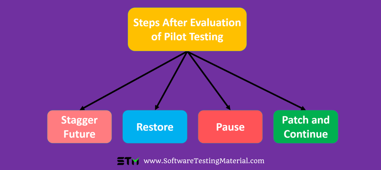 Steps After Evaluation of Pilot Testing