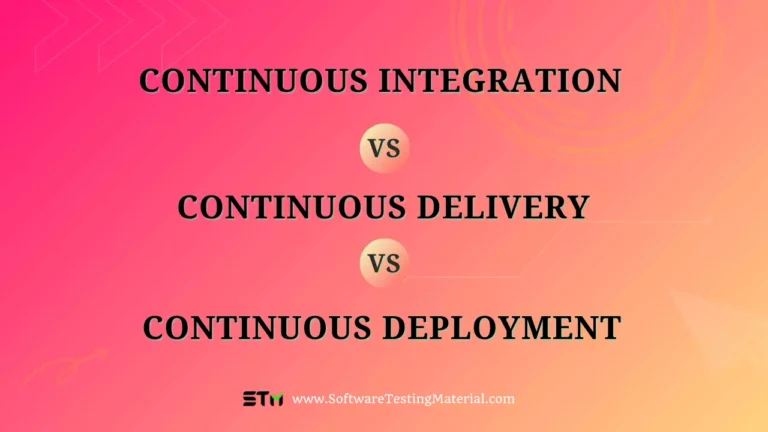 Continuous Integration vs Continuous Delivery vs Continuous Deployment