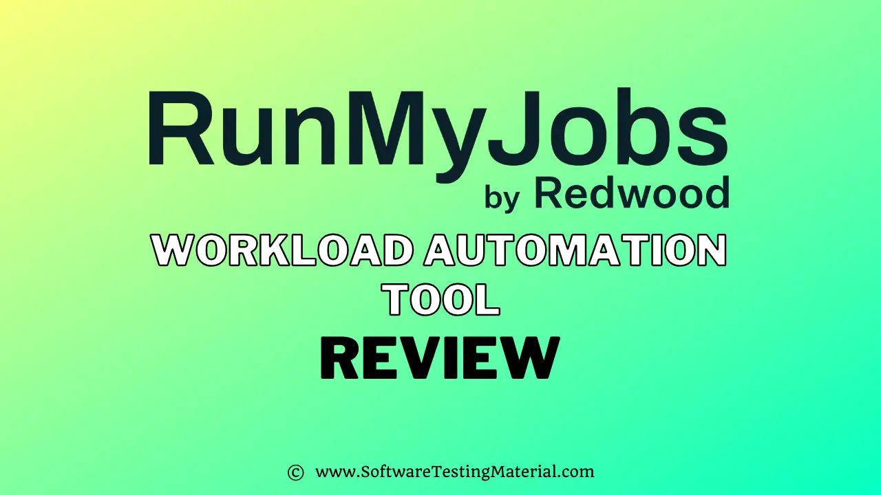 RunMyJobs By Redwood Workload Automation Tool Review