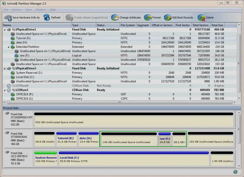 Active Partition Manager