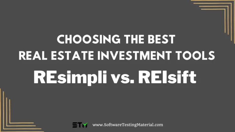 Choosing the Best Real Estate Investment Tools for Your Business: REsimpli vs. REIsift