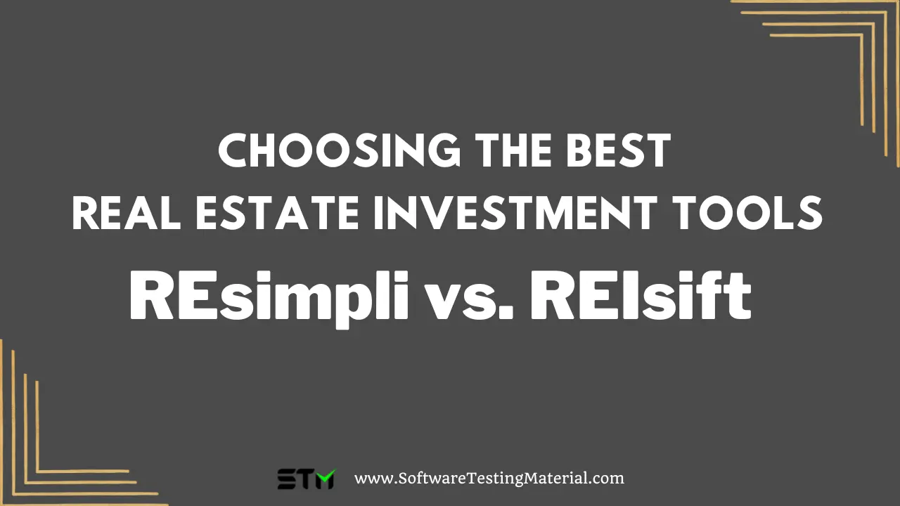Choosing The Best Real Estate Investment Tools
