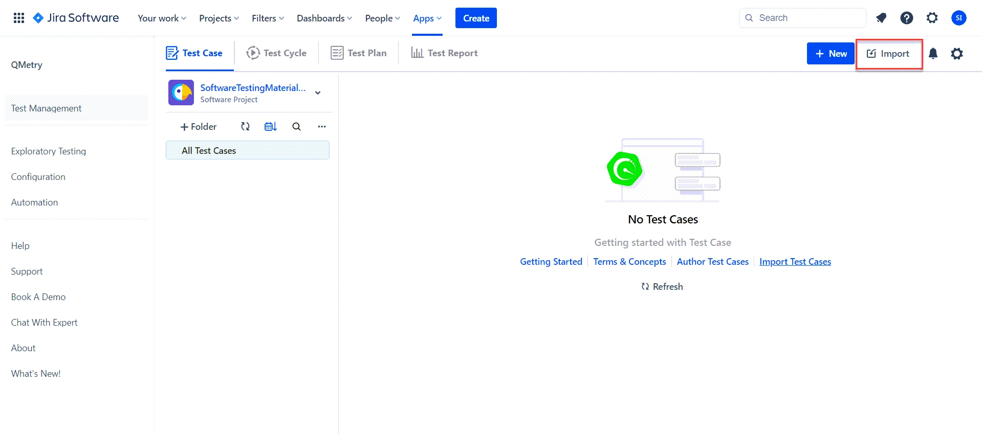 QTM4J Atlassian Jira QMetry TestManagement Import