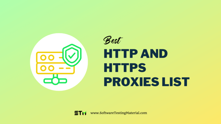 6 Best HTTP And HTTPS Proxies List