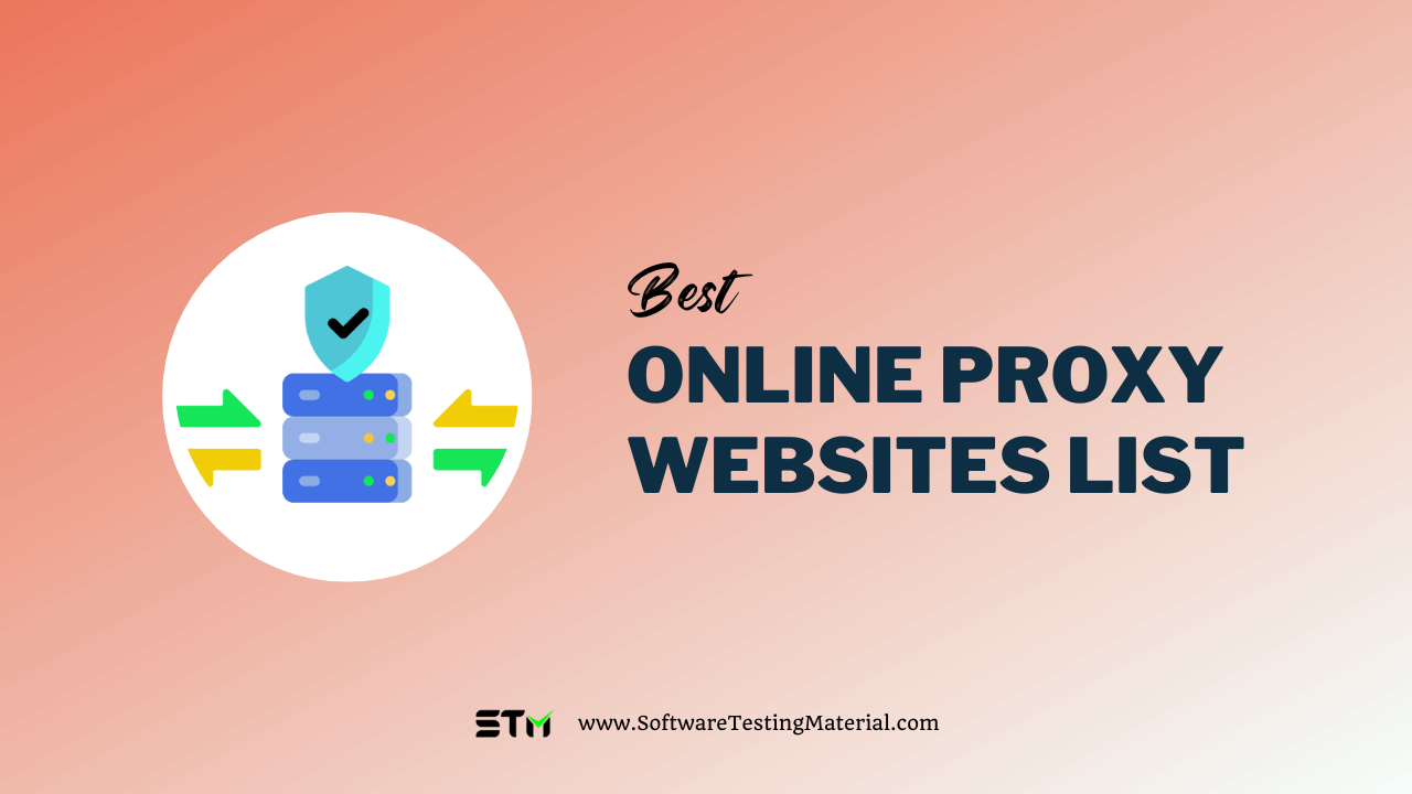 Online Proxy Websites List