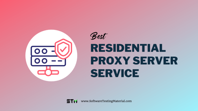 Residential Proxy Server Service