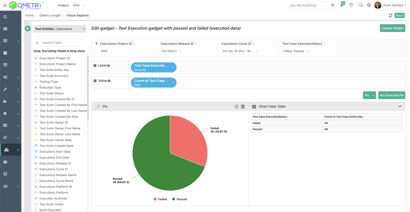 Custom Report with Drag and Drop Screen 