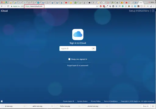 iCloud Login