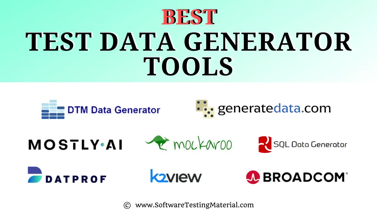 Test Data Generator Tools