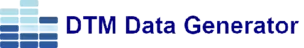 DTM Data Generator Logo