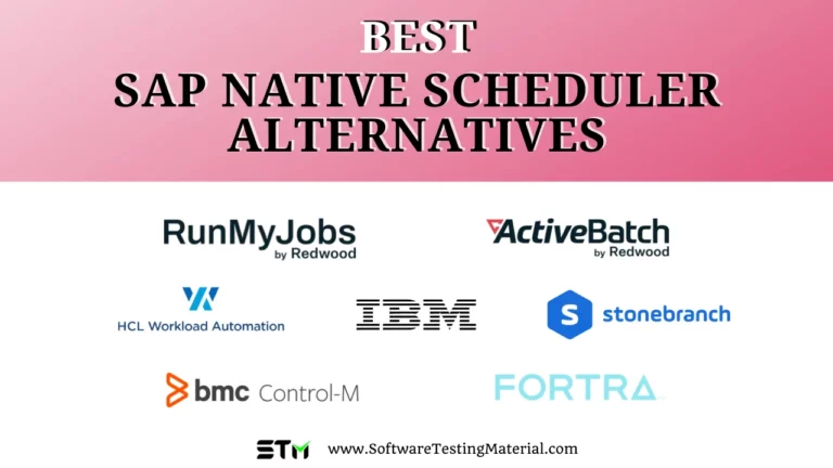 Best SAP Native Scheduler Alternatives