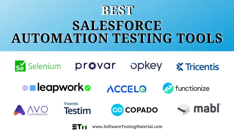 11 Best Salesforce Automation Testing Tools in 2024 (Free & Paid)