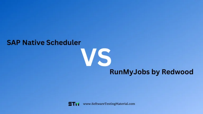 SAP Native Scheduler vs. RunMyJobs by Redwood: Key Differences