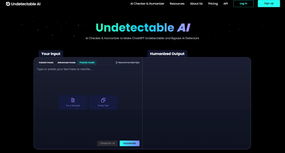 Undetectable AI