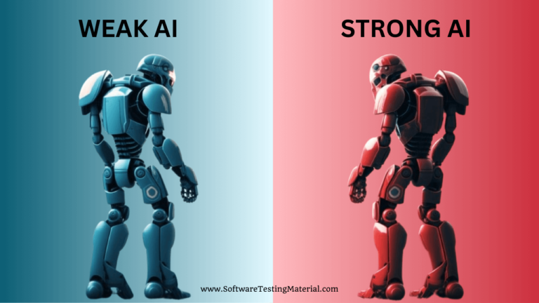 Types of AI - weak AI vs. strong AI