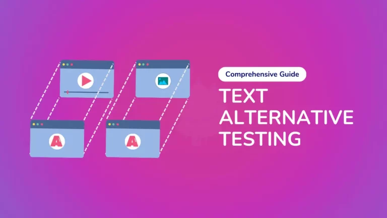 Text Alternative Testing