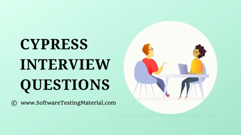 Cypress Interview Questions And Answers
