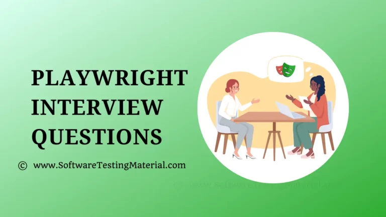 Playwright Interview Questions And Answers