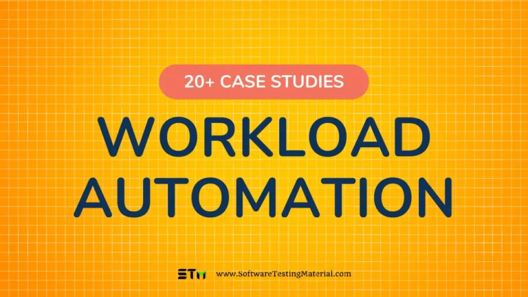 Case Studies Workload Automation