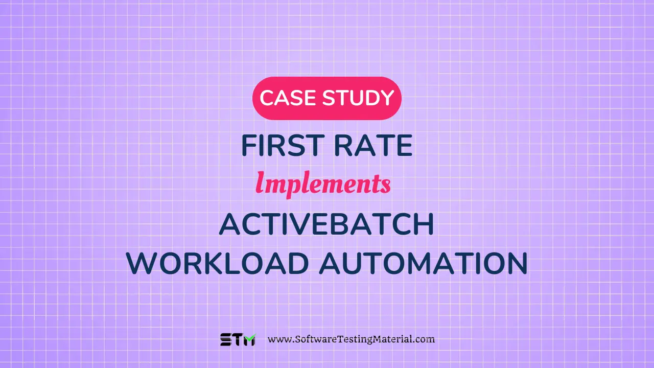 Case Study First Rate Implements ActiveBatch Workload Automation