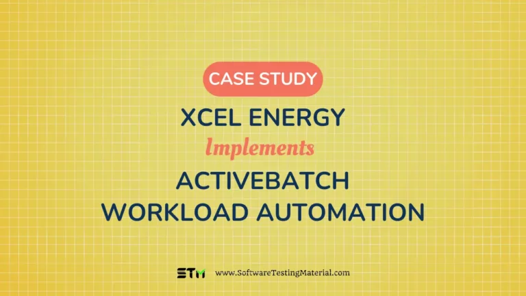 Case Study Xcel Energy Implements ActiveBatch Workload Automation