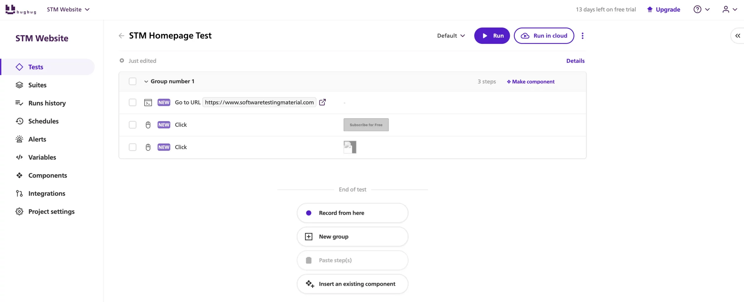 BugBug Dashboard