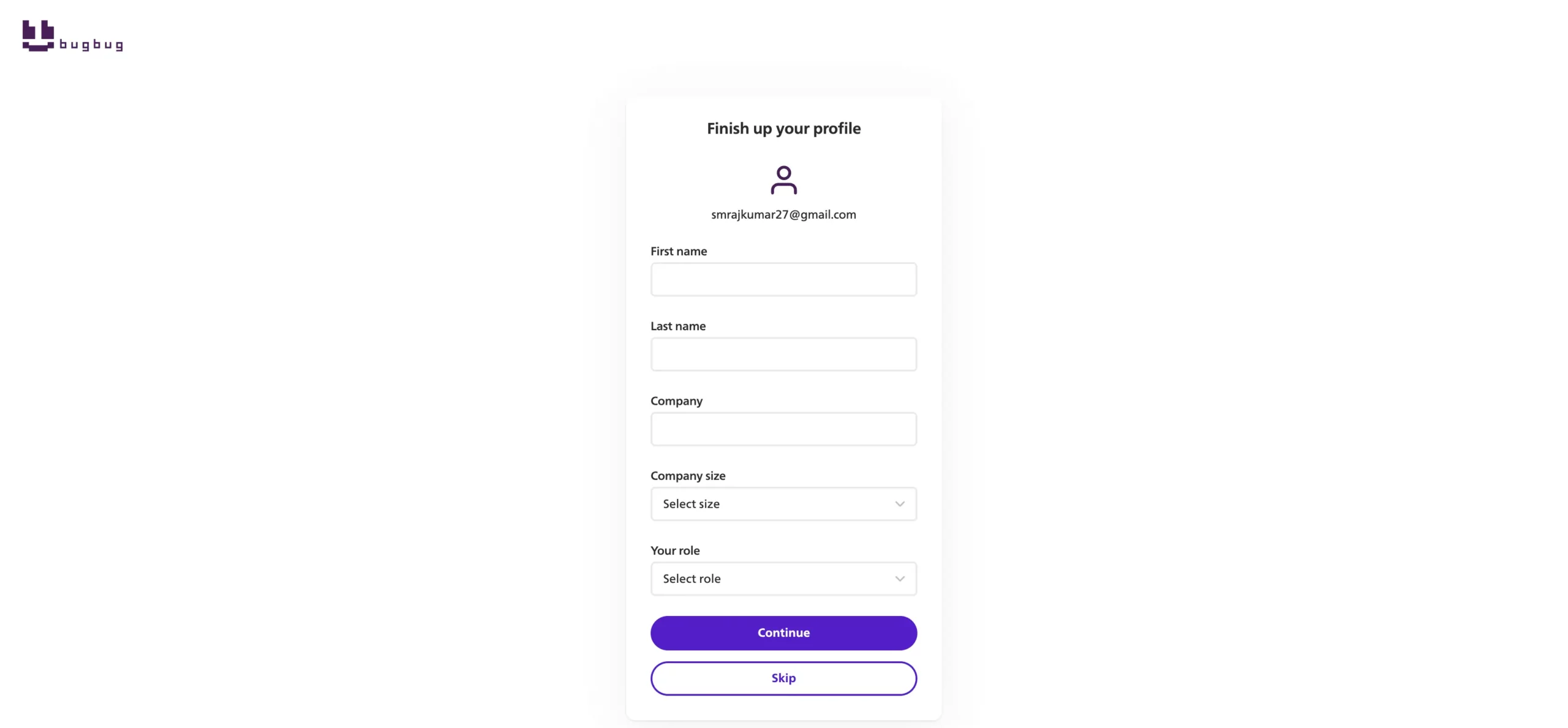 Create Your Profile