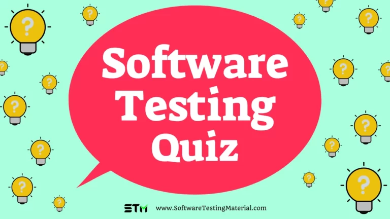 Software Testing Quiz