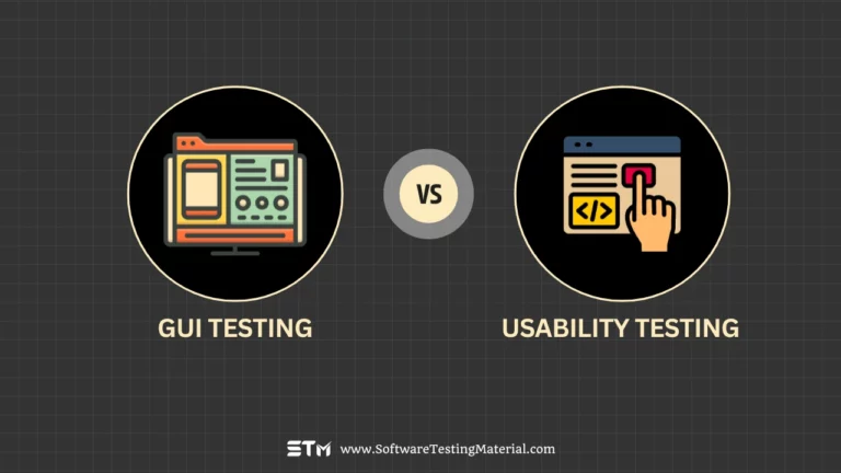 GUI Testing Vs Usability Testing