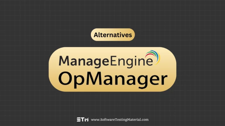 ManageEngine OpManager Alternatives