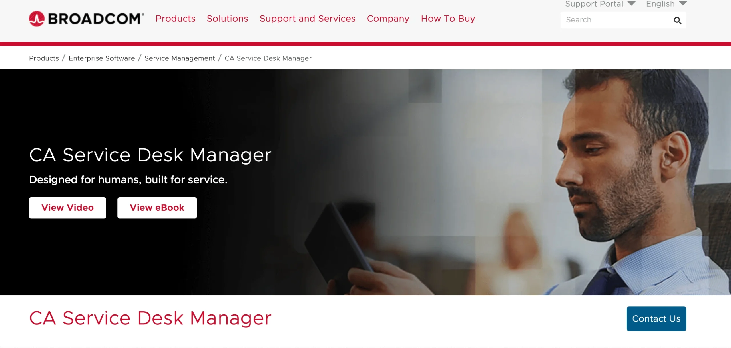 CA Service Desk Manager