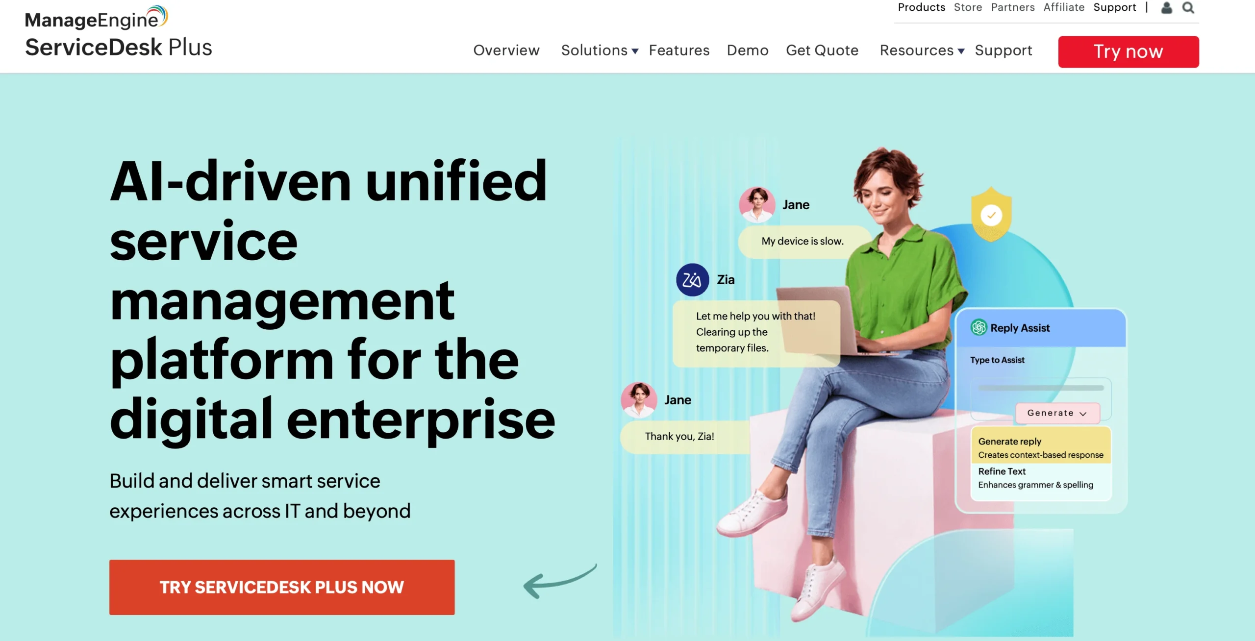ManageEngine ServiceDesk Plus