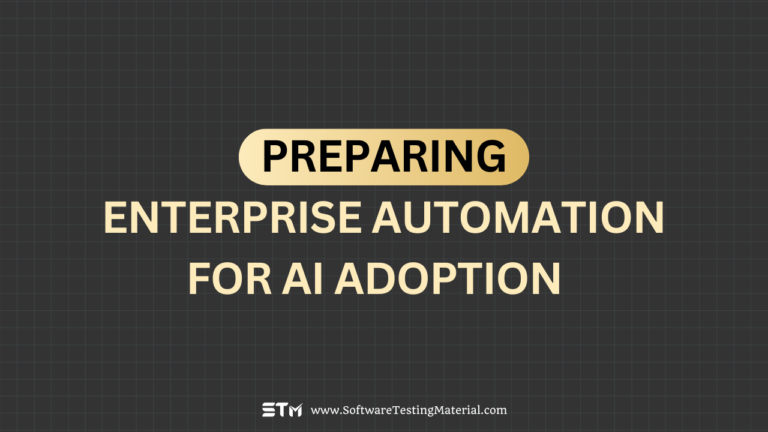 Preparing Enterprise Automation for AI Adoption